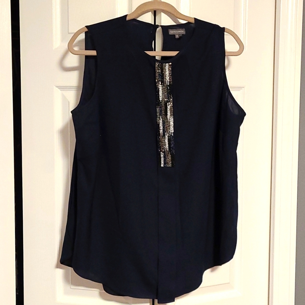 Vince Camuto Dark Blue tank 1x